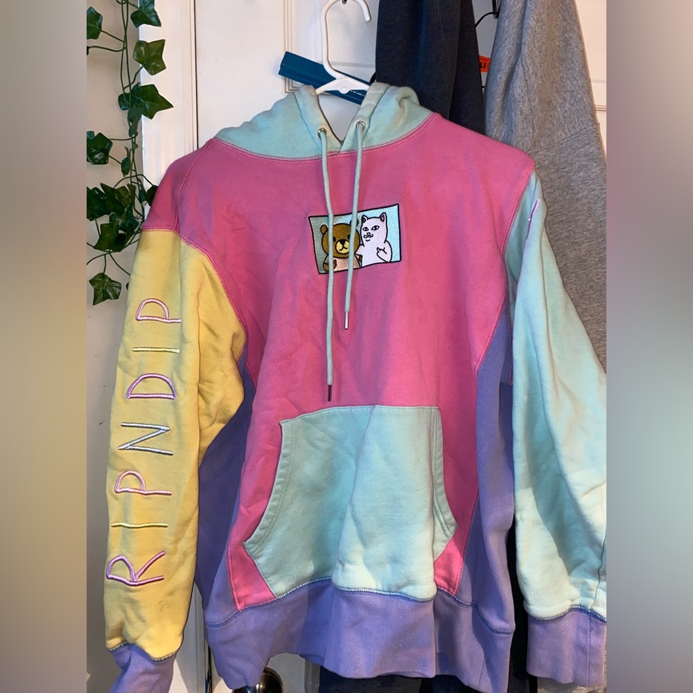 Ripndip hoodie, colorful,small
